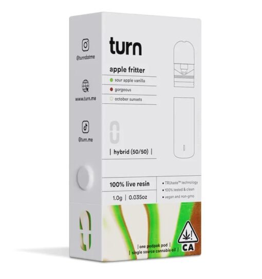 Turn Pods – Apple Fritter 1G Pod