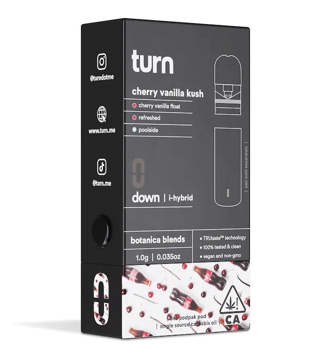 Turn Pods Cherry Vanilla Kush 1G Pod