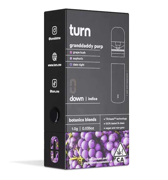 Turn Pods - Granddaddy Purp 1G Pod