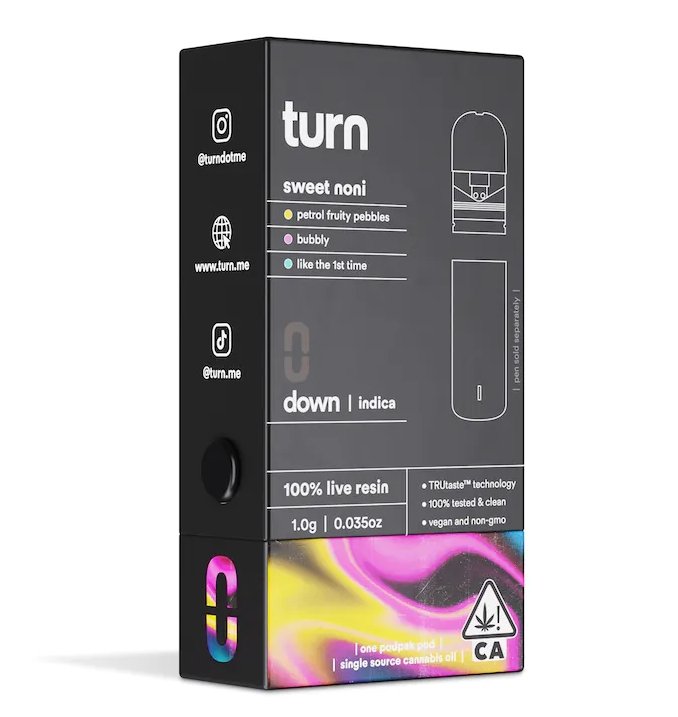 Turn Pods Sweet Noni 1G Pod