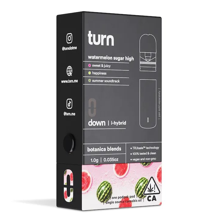 Turn Pods Watermelon Sugar High 1G Pod