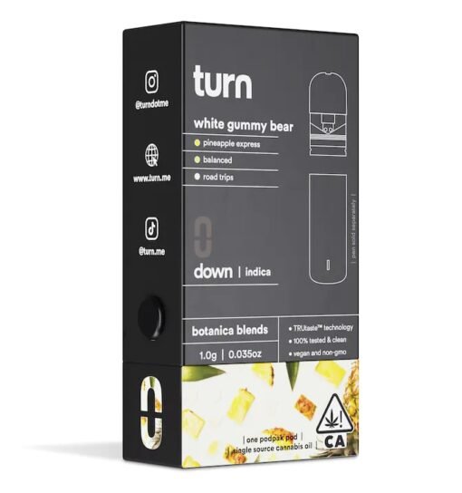 Turn Pods - White Gummy Bear 1G Pod