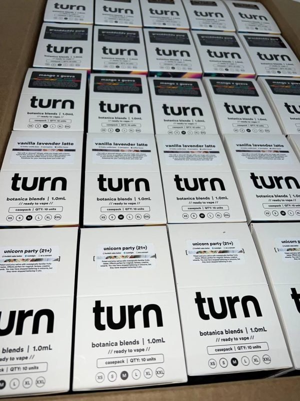 Turn Up Carts Disposable – 50 Counts (Variety Flavors)